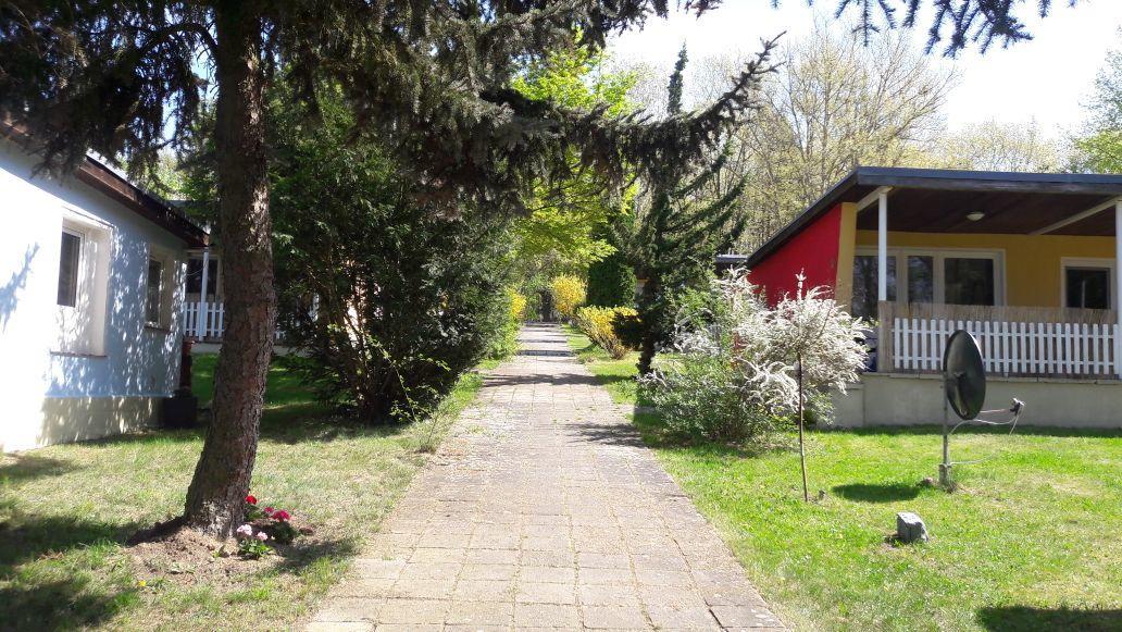 Bungalows Zur Alten Faehre Werder  Exterior foto